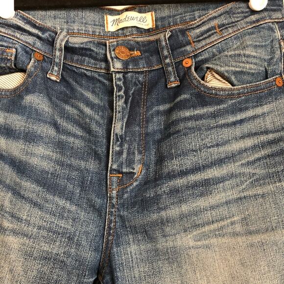 Madewell 9" High-Rise Skinny Jeans: Torn-Knee - Picture 8 of 13